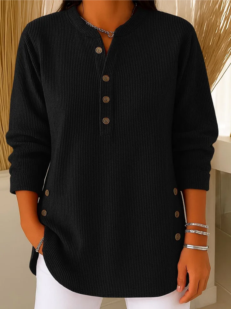Livia β Trui met subtiele knoopdetails