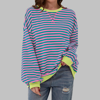 Falado - Casual gestreepte trui