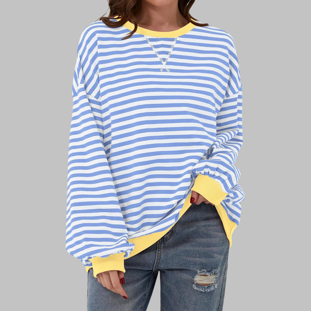 Falado - Casual gestreepte trui