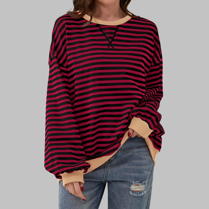 Falado - Casual gestreepte trui