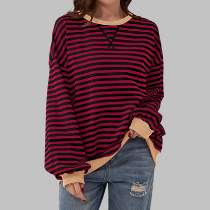 Falado - Casual gestreepte trui