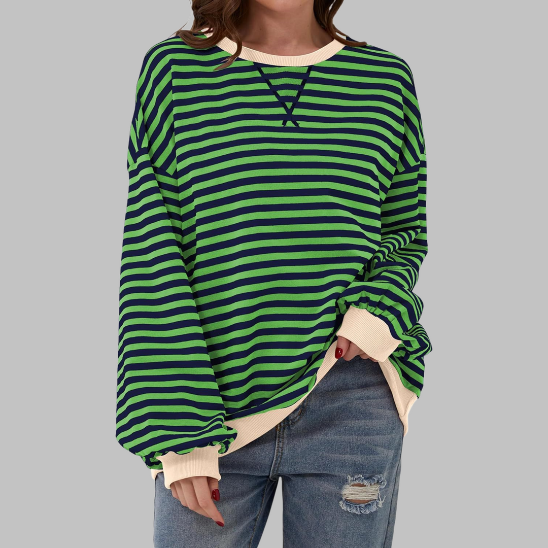 Falado - Casual gestreepte trui