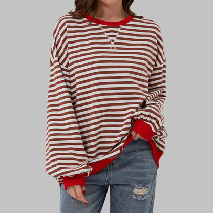 Falado - Casual gestreepte trui