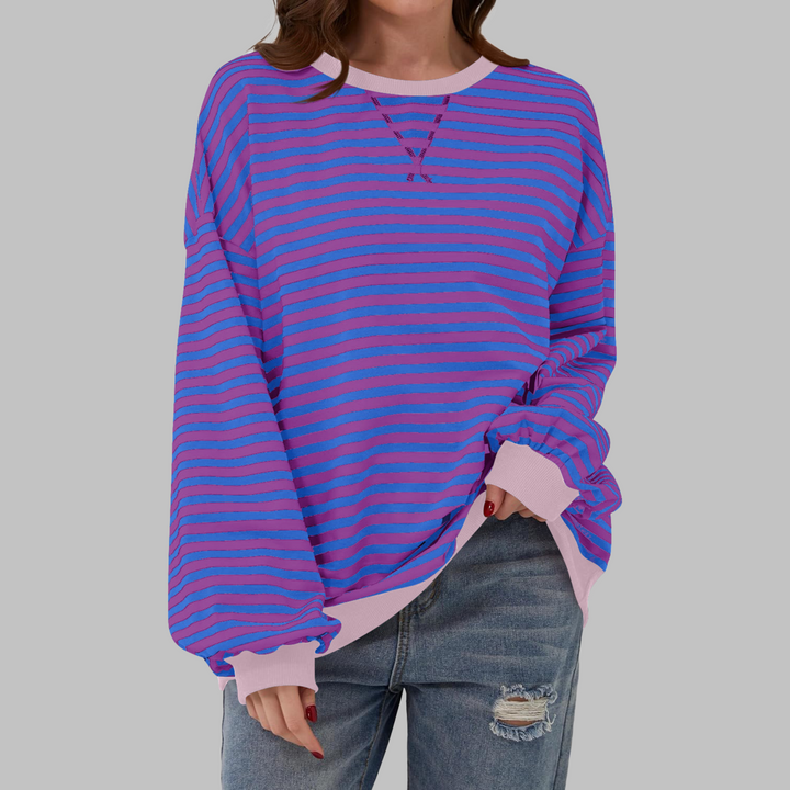 Falado - Casual gestreepte trui