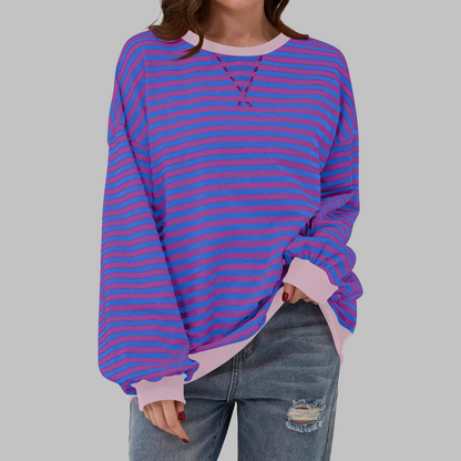 Falado - Casual gestreepte trui