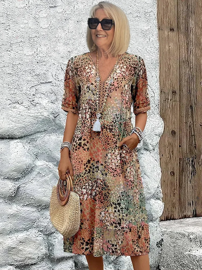 Eva – Jurk met V-hals