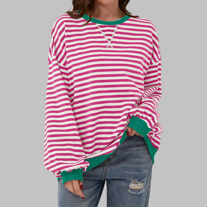Falado - Casual gestreepte trui